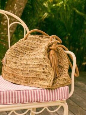 NWT CHICO'S EXCLUSIVE X ROMI ROMINA $300 RAFFI TOTE BAG